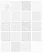 Selfies Tonal White on White Fat Quarter Bundle