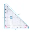 TrueCut Triangle Ruler: Right Angle