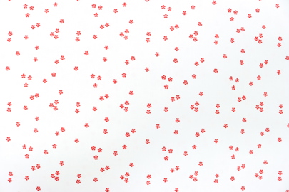 Riley Blake Printed Cotton - Mini Flowers White 112cm