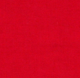 COTTON/LINEN FABRIC - 145CM WID Red - 90gsm