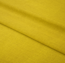 100% LINEN FABRIC - 140CM Width - Mustard