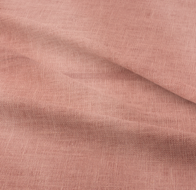 100% LINEN FABRIC - 140CM Width - Dusty Pink