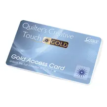 Grace Accessory: QuiltMotion Quilters Creative Touch Gold Access Card - One Year Subscription