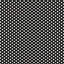 Polked Again - Black & Cream
