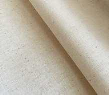 Calico 100% Unbleached Calendered Cotton - 46 inch width (120cm) - sold per metre