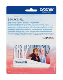 ScanNCut:  Disney Frozen II Design Collection for Vinyl Auto Blade - SDX Models