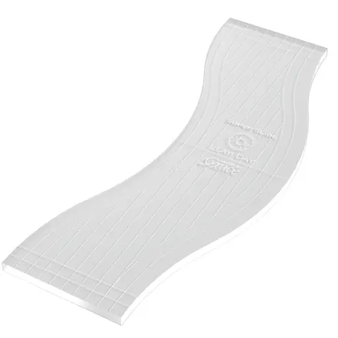Grace Accessory: Ruler Template Super Slide Quilting with 1/4 inch thickness