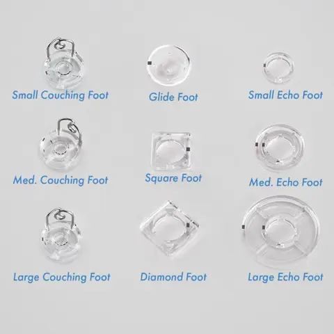 Grace Accessory: Foot Set 9-piece Hopping for all Q'nique X Machines