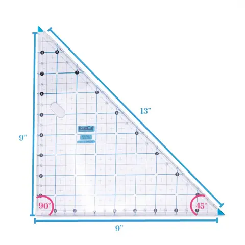 Triangle Ruler: Right Angle